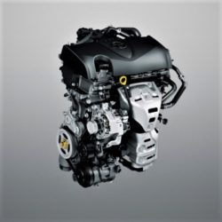 Den nye basismotor til Yaris. 4-cylindret og med 1,5 liters volumen. Stor tak til Toyota.