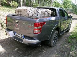 Fiat Fullback hører naturligt hjemme i 1-ton klassen, men det er ikke nyttelast til 1000 kg på ladet, mens den størst tilladte trailer er på 3100 kg.