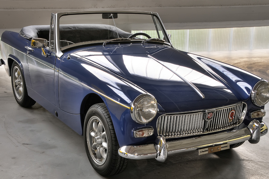 1968 MG - Midget Mk III - Bursd.com