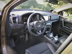 Dieseludgaven af Sportage det rigtige valg for langt de fleste, men kabinen og den medfølgende komfort er fælles for alle modeller.